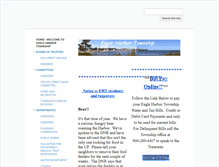 Tablet Screenshot of eagleharbortwp.org